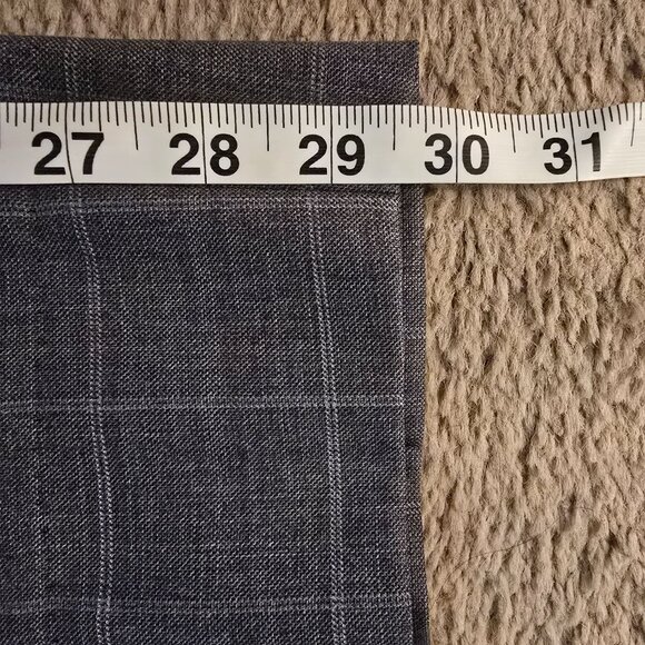 Joseph A. Bank 43R gray 100% wool suit and pants - Picture 10 of 12